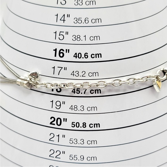 BRIGHTON Layered Necklace Choker Heart Pendants Reversible Love Fashion Jewelry - Picture 9 of 10